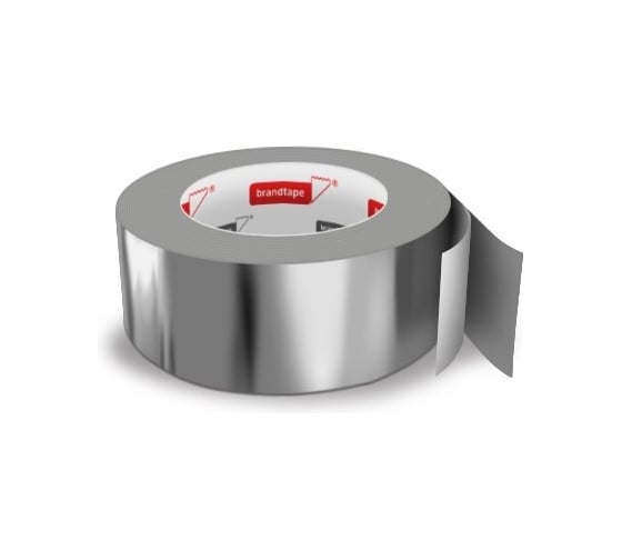 Алюминиевая клейкая лента ООО Брендлента Brandtape 48мм х 10м (упаковка 4 шт.) 4631177460838