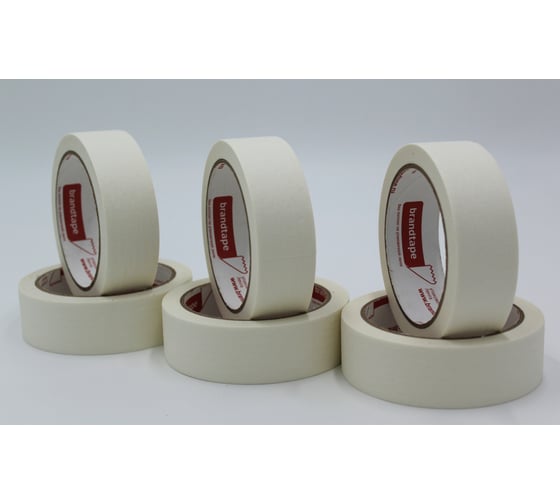 Малярная клейкая лента Brandtape 30мм х 25м (упаковка 6 шт.) 4631177461088
