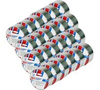 Алюминиевая клейкая лента 1000-20 48 мм 50 м - 24 шт. ЛИКК 1000-20-50-24
