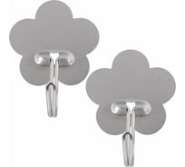 Крючок МУЛЬТИДОМ Цветы набор 2 шт. VL27-101