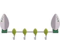 Слайд-крючки МУЛЬТИДОМ Листок 4 шт. VL27-192