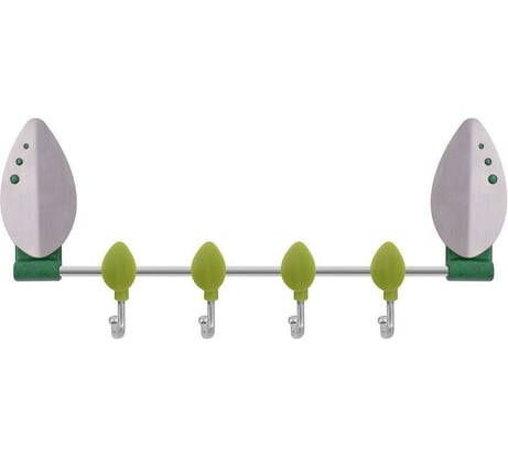 Слайд-крючки МУЛЬТИДОМ Листок 4 шт. VL27-192