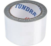 Клейкая алюминиевая лента TUNDRA 25 мкм, 72 мм х 25 м 4161630