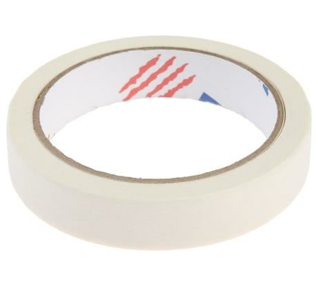 Малярная лента TUNDRA 19 мм x 25 м, самоклеящаяся, бумажная основа 3564106