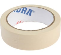 Малярная лента TUNDRA 30 мм x 25 м, самоклеящаяся, бумажная основа 3564110