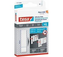 Самоклеящиеся двусторонние полоски для обоев и штукатурки TESA до 1 кг, 6 шт. 77771-00005-00