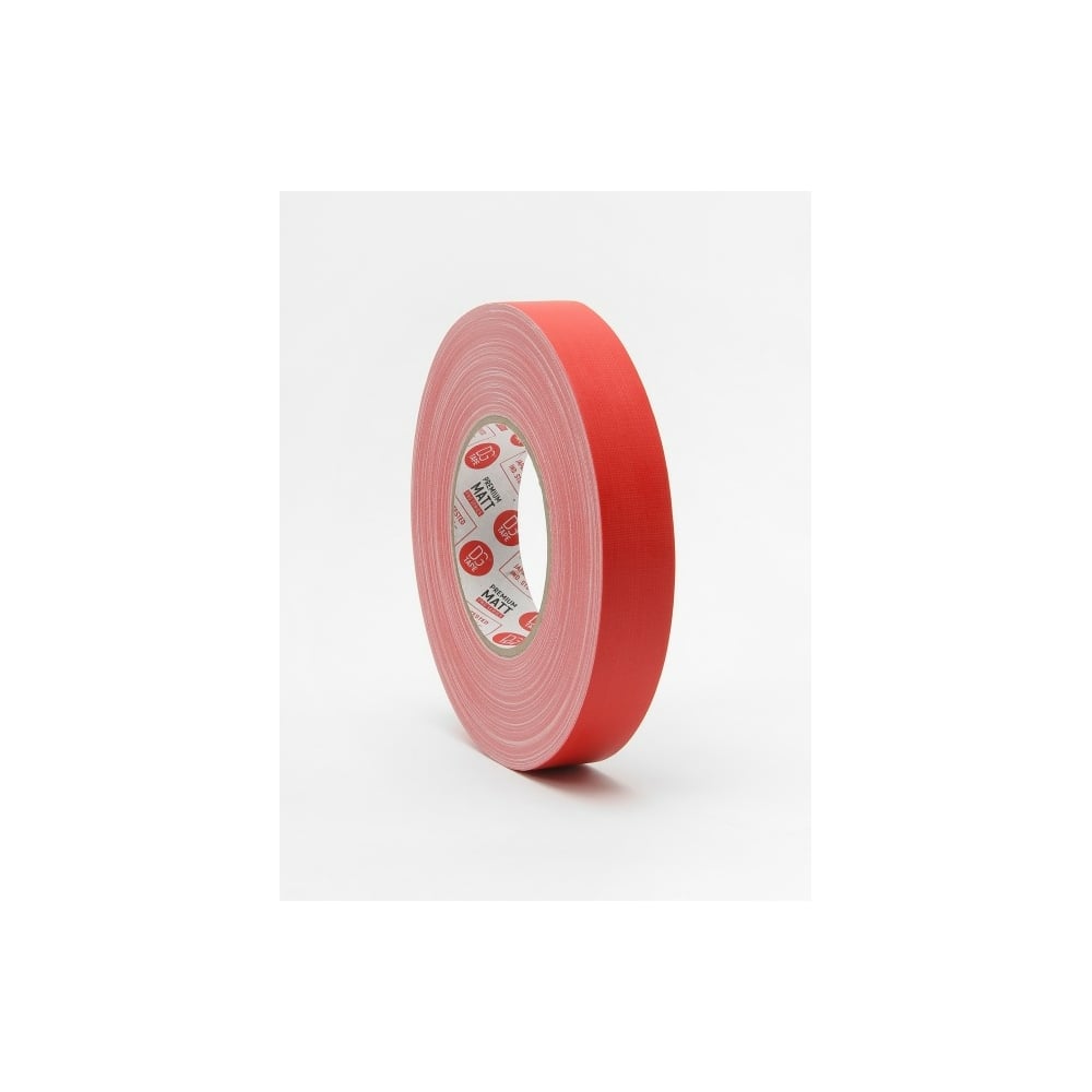 Клейкая лента DGTAPE MATT - Гаффа тейп, 25 мм х 25 м, красный MATT50025 ...