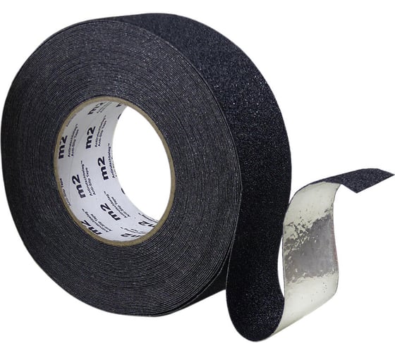 Противоскользящая лента формуемая (на алюминиевой основе), абразив 60 Grit, черная, износостойкость 1 млн шагов, 100 мм x 18,3 м Mehlhose GmbH M2SR100183