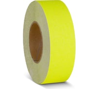 Противоскользящая лента абразив 60 Grit, сигнально-желтая, износостойкость 250 тыс. шагов, 50 мм x 18,3 м Mehlhose GmbH MAHR050183