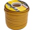 Уплотнитель самоклеящийся Kronbuild D 9*8 мм, 100м, коричневый new SD98BR 4