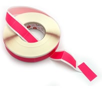 Клейкая лента DGTAPE форма прямоугольник, 25-50мм ultraMATT SIGN розовый, светится в ультрафиолете, 100 шт. SQ-UMF25/50/P