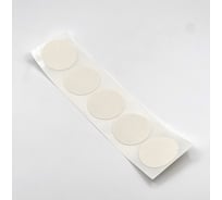 Клейкая лента DGTAPE форма круг, 40мм TrueGAFF SIGN белый, 100 шт. DOT-TG40/W