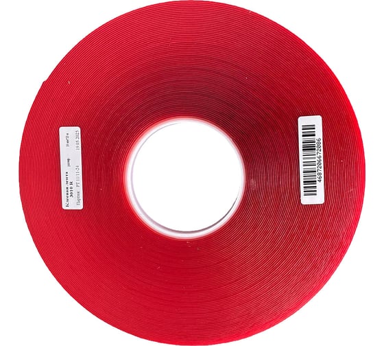 Вспененный акриловый скотч SV Tapes 3010R 15ммх33м, толщиной 1мм VHB 3010R15.33 1