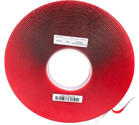 Вспененный акриловый скотч SV Tapes 3020R 9мм, 16,5м, толщиной 2мм VHB 3020R9.16,5