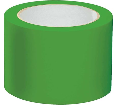 Лента ПВХ для разметки Mehlhose GmbH толщина 150 мкм цвет зеленый 75 мм х 33 м KMSU07533