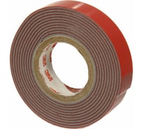 Двухсторонняя монтажная лента 3М 4941F серая (12мм х 1500мм) 4687201728320