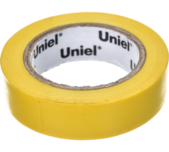 Изоляционная лента Uniel 10/15/01 YEL UIT-135P  4515