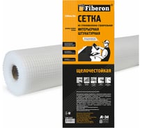 Сетка интерьерная штукатурная Fiberon стекловолокно, 1x10 м, ячейка 5x5, белая, 124959 19411728