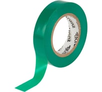 Изолента ПВХ KRANZ 0,13х15 мм, 20 м, зеленая KR-09-2603