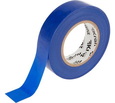 Изолента ПВХ KRANZ 0,13х19 мм, 25 м, синяя KR-09-2205