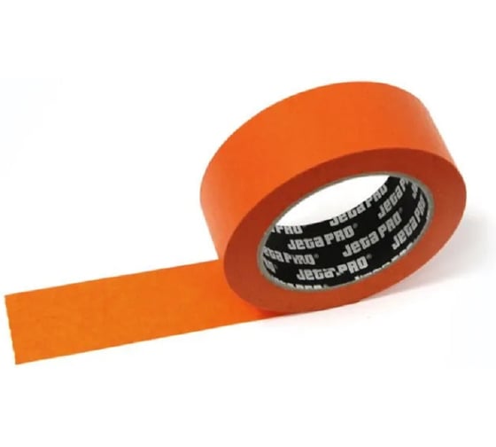 Лента маскирующая Jeta PRO ORANGE JETAPRO 80С-30мин, оранжевая, 25ммx45м 58280/25