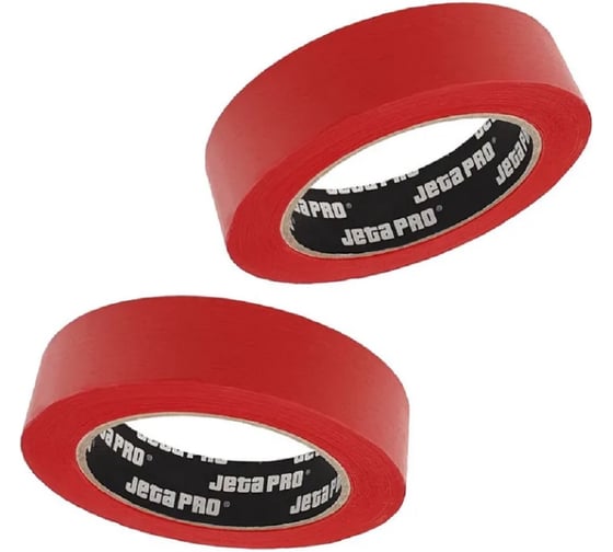 Лента маскирующая Jeta PRO Red JetaPro, водостойкая, уст.УФ,90С-60 мин, красная,50ммx40м (кор.24 шт) 58390/50