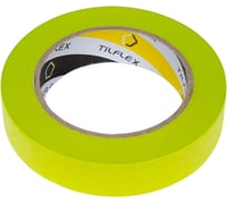 Маскирующая лента-скотч TILFLEX зеленая, устойчивая к УФ, водостойкая, 100С рисовая бумага 18ммx40м, 5 шт TL1008/5