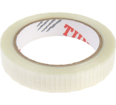 Клейкая лента TUNDRA 19 мм х 25 м, усиленная стекловолокном 4879961