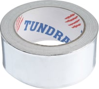 Клейкая алюминиевая лента TUNDRA 25 мкм, 48 мм х 25 м 4161627