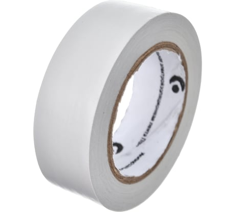 Изолента REDMARK 19 мм х 10 м, цв. белый RM19W10