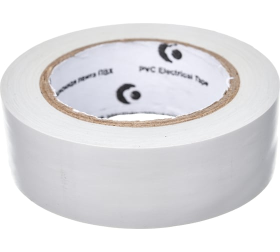 Изолента REDMARK 19 мм х 10 м, цв. белый RM19W10