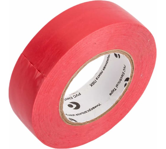 Изолента REDMARK 19 мм х 20 м, цв. красный RM19R20