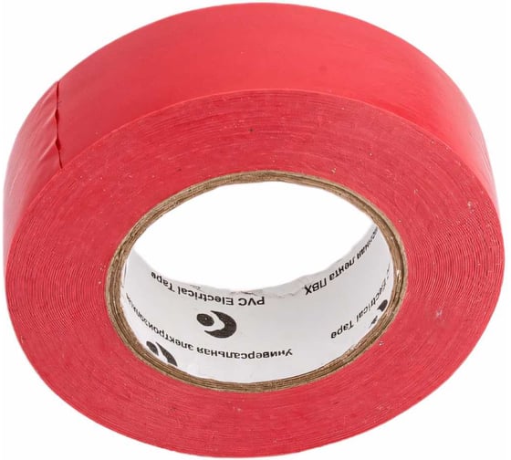 Изолента REDMARK 19 мм х 20 м, цв. красный RM19R20