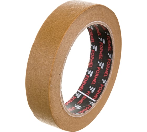 Маскировочная лента Formel Brown 24 мм х 40 м FR6024