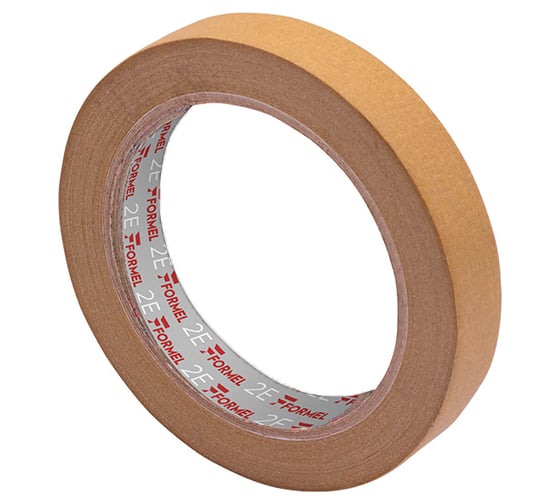 Маскировочная лента Formel Brown коричневая 2E 80 18 мм х 40 м FR4018
