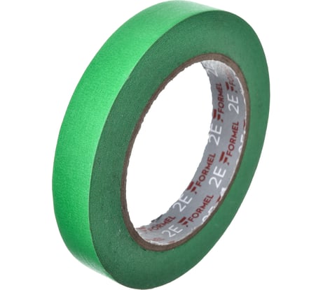 Маскировочная лента Formel GREEN зеленая, 90С 18 мм х 40 м FR_GRN_4018