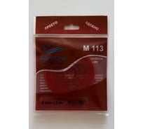 Акриловая лента Акрилком М113 прозрачный носитель, 0,8 мм х 6 мм х 5 м М113 6мм