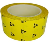 Лента антистатическая желтая с символом ESD Clean Control Tech 50ммх33м (Rs ≤ 10Е9) T140-550 4610391615569