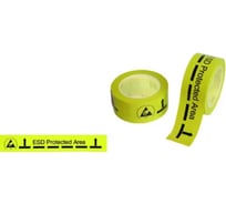 Лента для разметки пола с обозначением зоны EPA и стрелкой Clean Control Tech 50ммх33м (Rs ≤ 10Е8) T170-150 4610391615644