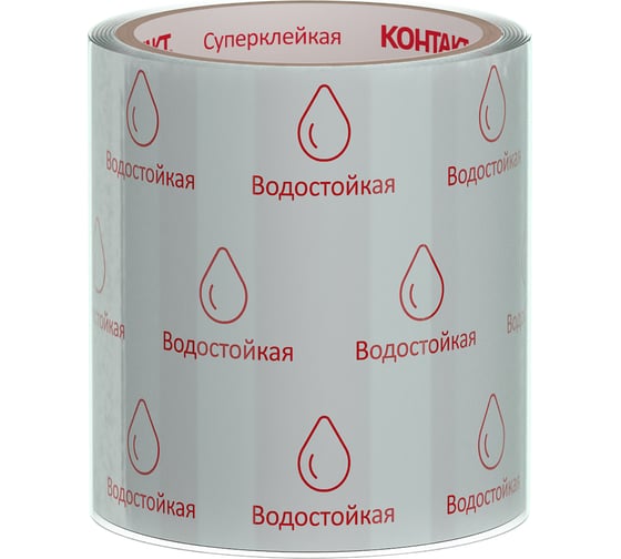 Ремонтная самоклеящаяся лента Контакт СТОП ПРОТЕЧКА 1.5 м, прозрачная 24450