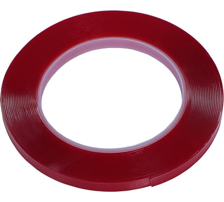 Прозрачная, двусторонняя, акриловая клейкая лента TORSO 8 мм x 7 м 4293596