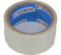 Клейкая лента ZOLDER прозрачная, 48 мм х 50 м, 40 мкм ПК000002185