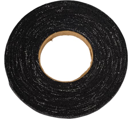Изолента ОНЛАЙТ OIT-H10-20/BL 0,35х10 мм, 20 м, ХБ, черная, 120 г 14018