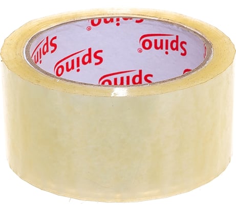 Упаковочная лента SPINO 36 мм x 66 м, прозрачная, PP 78316