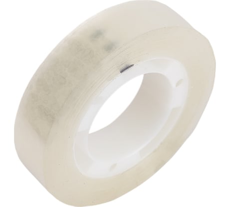 Канцелярская клейкая лента LITE 12 мм, 33 м, прозрачная S12x33LP