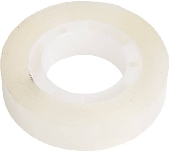 Канцелярская клейкая лента LITE 12 мм, 33 м, прозрачная S12x33LP