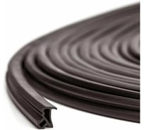 Уплотнитель KOMFORT москитные системы KBE 228 для окон и дверей ПВХ усиленный КОРИЧНЕВЫЙ ТЭП 400 м УКК7679