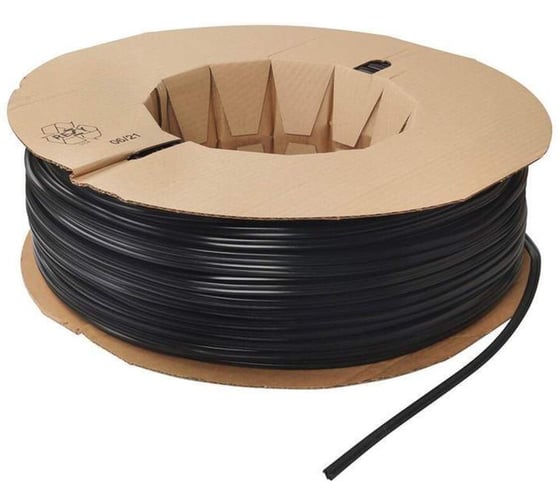 Уплотнитель для окон и дверей KOMFORT москитные системы KBE 228 ПВХ усиленный черный EPDM 400 м КВЕ7676 1