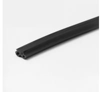 Уплотнитель KOMFORT москитные системы KBE 254 для окон и дверей ПВХ усиленный черный ТЭП 300м УПЧ7700