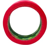 Малярная лента клейкая (скотч бумажный) GAVIAL 25мм х25м, цвет Красный 360